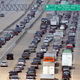 Thousands of cars try to evacuate in advance of Hurricane Rita in north Houston on Sept. 22, 2005.